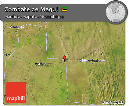 Satellite Map of Combate De Magul
