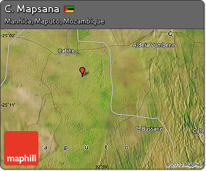 Satellite Map of C. Mapsana