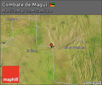 Satellite Map of Combate De Magul