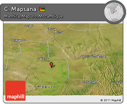 Satellite Panoramic Map of C. Mapsana
