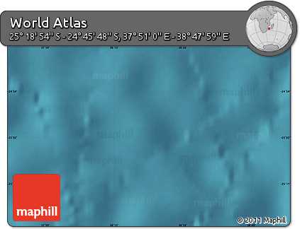 Satellite Map of the Area around 25° 2' 21" S, 38° 19' 30" E