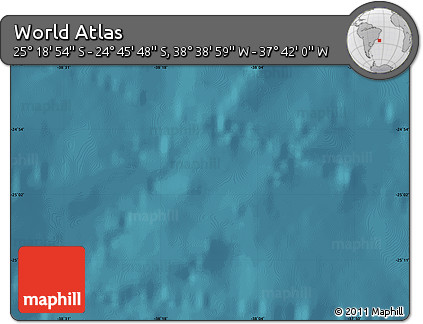 Satellite Map of the Area around 25° 2' 21" S, 38° 10' 29" W