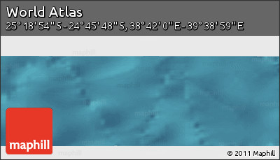 Satellite Panoramic Map of the Area around 25° 2' 21" S, 39° 10' 29" E