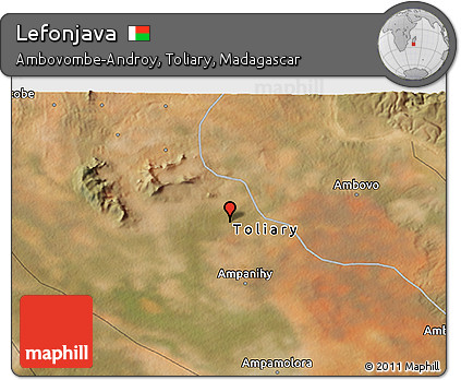 Satellite 3D Map of Lefonjava