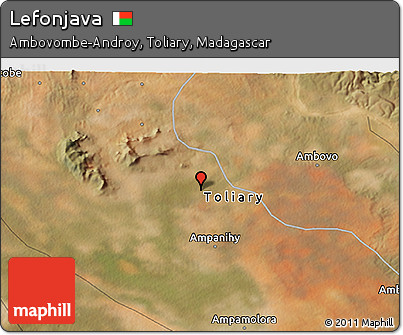 Satellite 3D Map of Lefonjava