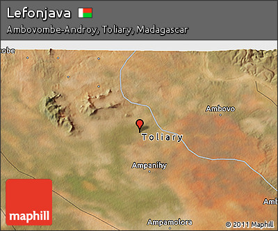 Satellite 3D Map of Lefonjava