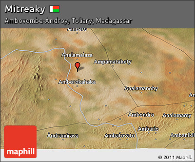 Satellite 3D Map of Mitreaky