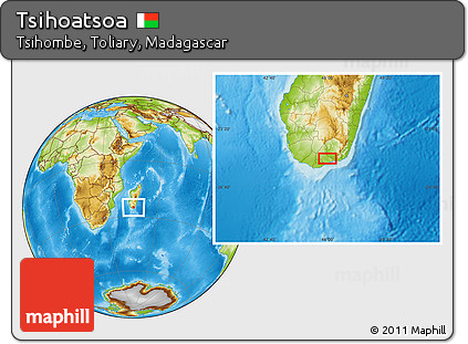 Physical Location Map of Tsihoatsoa