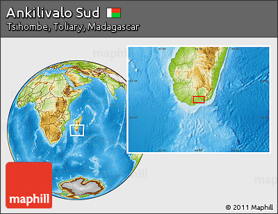 Physical Location Map of Ankilivalo Sud