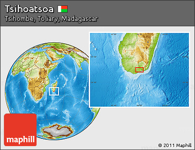 Physical Location Map of Tsihoatsoa