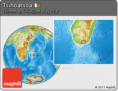 Physical Location Map of Tsihoatsoa