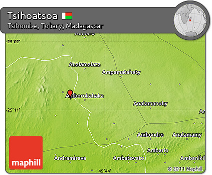 Physical Map of Tsihoatsoa