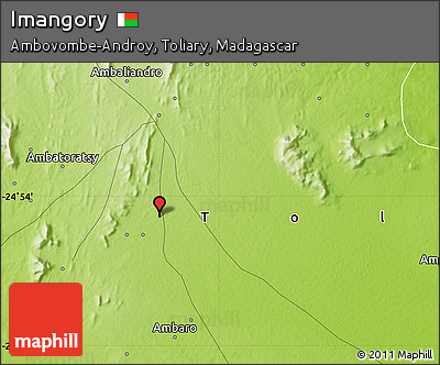 Physical Map of Imangory
