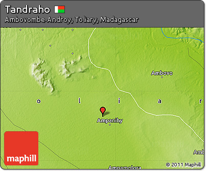 Physical Map of Tandraho