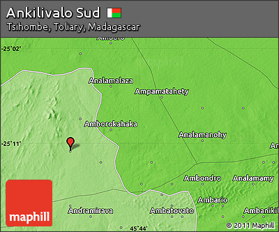 Political Map of Ankilivalo Sud
