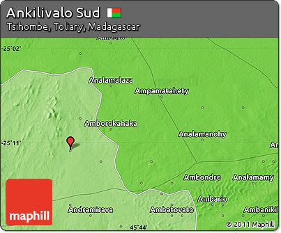 Political Map of Ankilivalo Sud