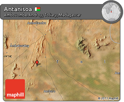 Satellite Map of Antanisoa