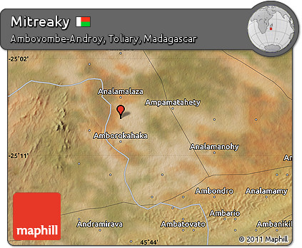 Satellite Map of Mitreaky