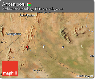 Satellite Map of Antanisoa