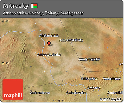 Satellite Map of Mitreaky