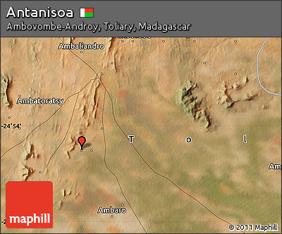 Satellite Map of Antanisoa