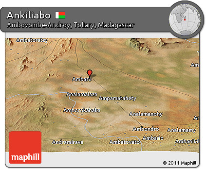 Satellite Panoramic Map of Ankiliabo