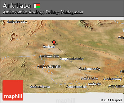 Satellite Panoramic Map of Ankiliabo