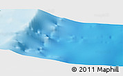 Physical Panoramic Map of the area around 25° 2' 21" S, 47° 40' 29" E