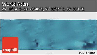 Satellite Panoramic Map of the Area around 25° 2' 21" S, 57° 1' 29" E