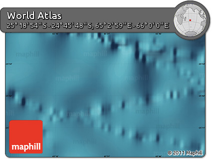 Satellite Map of the Area around 25° 2' 21" S, 65° 31' 30" E