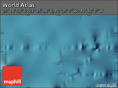 Satellite Map of the Area around 25° 2' 21" S, 72° 10' 30" W