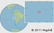 Savanna Style Location Map of the area around 25° 2' 21" S, 78° 58' 29" W