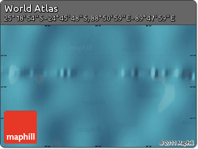 Satellite Map of the Area around 25° 2' 21" S, 89° 19' 29" E