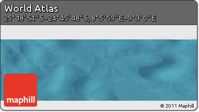Satellite Panoramic Map of the Area around 25° 2' 21" S, 8° 34' 29" E