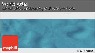 Satellite Panoramic Map of the Area around 25° 2' 21" S, 8° 34' 29" E