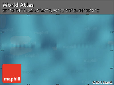 Satellite Map of the Area around 25° 2' 21" S, 91° 1' 30" E