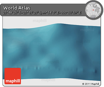 Satellite 3D Map of the Area around 25° 31' 56" S, 100° 22' 30" E