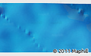 Physical 3D Map of the area around 25° 31' 56" S, 105° 28' 29" E