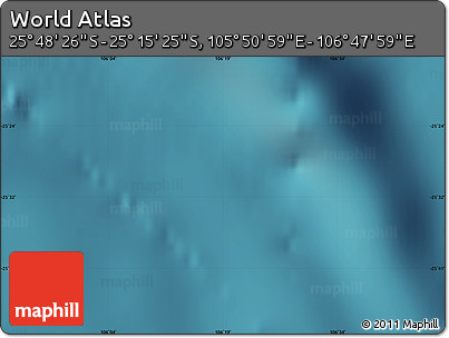 Satellite Map of the Area around 25° 31' 56" S, 106° 19' 29" E
