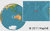 Satellite Location Map of the area around 25° 31' 56" S, 107° 10' 30" E