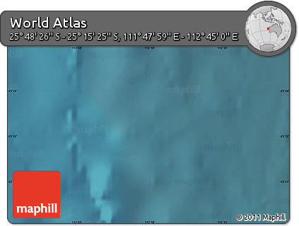 Satellite Map of the Area around 25° 31' 56" S, 112° 16' 30" E