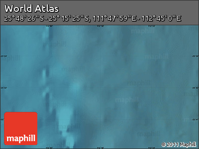 Satellite Map of the Area around 25° 31' 56" S, 112° 16' 30" E