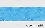 Shaded Relief Panoramic Map of the area around 25° 31' 56" S, 114° 40' 30" W