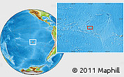 Physical Location Map of the area around 25° 31' 56" S, 115° 31' 30" W