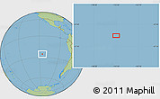 Savanna Style Location Map of the area around 25° 31' 56" S, 115° 31' 30" W