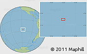 Savanna Style Location Map of the area around 25° 31' 56" S, 116° 22' 30" W