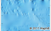 Shaded Relief Map of the area around 25° 31' 56" S, 116° 22' 30" W
