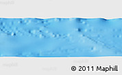 Physical Panoramic Map of the area around 25° 31' 56" S, 116° 22' 30" W