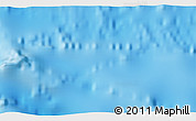 Shaded Relief 3D Map of the area around 25° 31' 56" S, 117° 13' 29" W