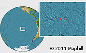Satellite Location Map of the area around 25° 31' 56" S, 117° 13' 29" W